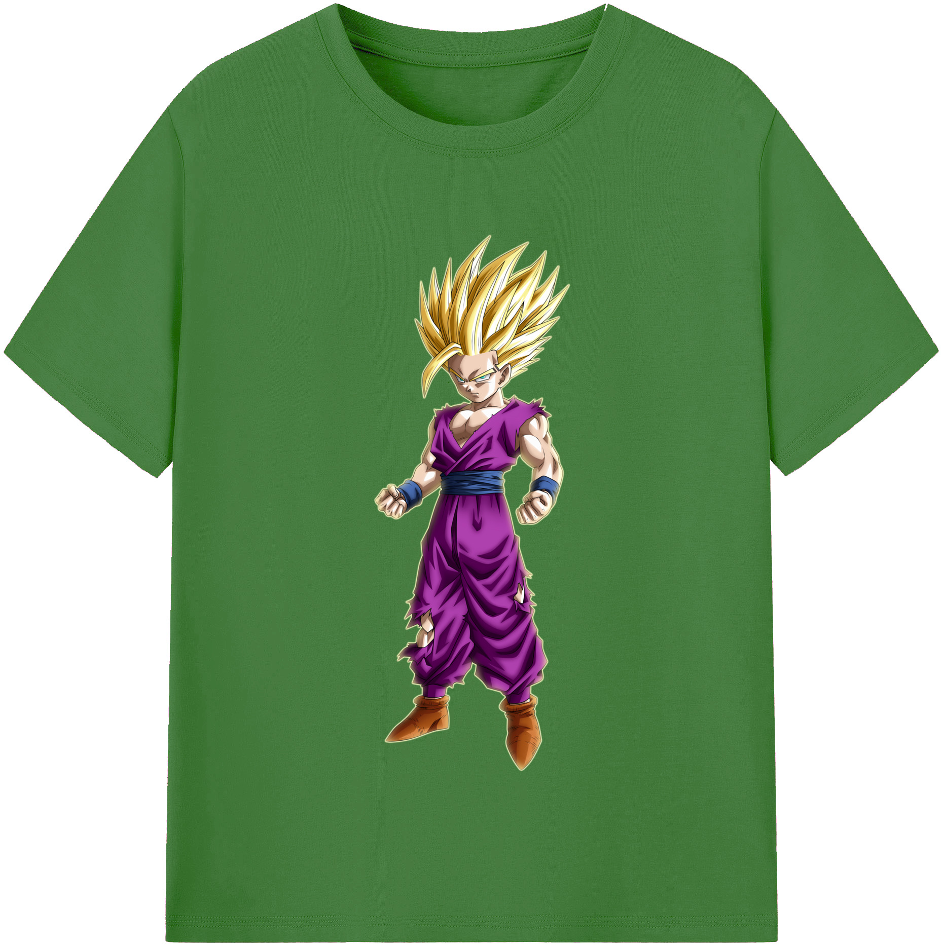 （画像用） ドラゴンボール 孫 悟飯（そんごはん）DRAGON BALL Son Gohan レディースカジュアルプリントTシャツ（綿100％）
